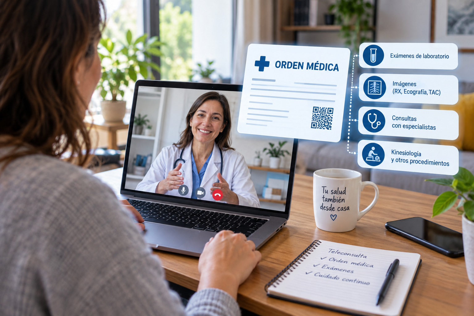 Orden médica online por telemedicina PGMedic